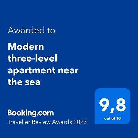 Modern Three-level Near The Sea Apartment